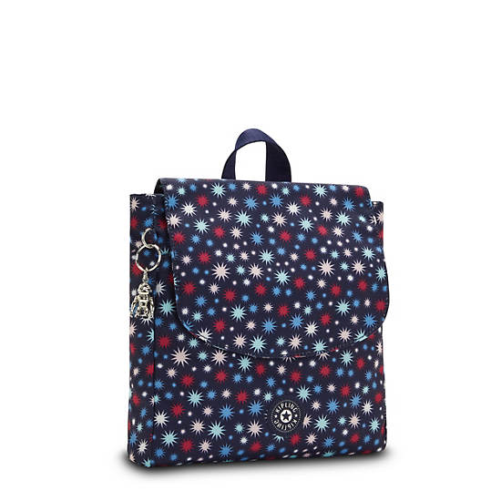 Kipling Dannie Printed Small Hátizsák Kék | HU 1547AH